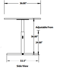 Adjustable Hand Therapy Table with Dual Comfort Recess