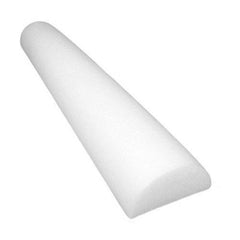 White Foam Rollers - Half Roller