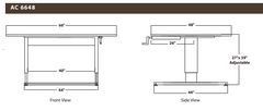 Accella Adjustable Workstation/Table