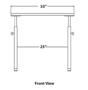 Adjustable Hand Therapy Table