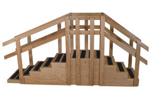 Straight Line Training Stairs